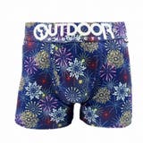 メンズ ボクサーパンツ 花火 290ネイビー 下着 前閉じ OUTDOOR | COMPLETE | 詳細画像2 