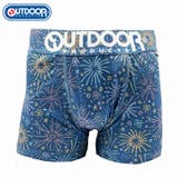 メンズ ボクサーパンツ 花火 750グリーン 下着 前閉じ OUTDOOR | COMPLETE | 詳細画像1 