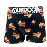 メンズ ボクサーパンツ テディベア 120ピンク 下着 前閉じ OUTDOOR | COMPLETE | 詳細画像2