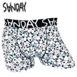 SANDAY-16 ボクサーパンツ パンダ 前閉じ つるつる メンズ 下着 | COMPLETE | 詳細画像1