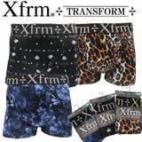 Xfrm メンズ ボクサーパンツ 前閉じ ラメゴム ボタニカル ヒョウ ダイヤ | COMPLETE | 詳細画像1
