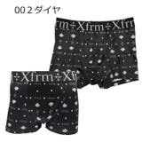 Xfrm メンズ ボクサーパンツ 前閉じ ラメゴム ボタニカル ヒョウ ダイヤ | COMPLETE | 詳細画像3