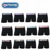 OUTDOOR メンズ ブラックフィットボクサーパンツ | COMPLETE | 詳細画像4