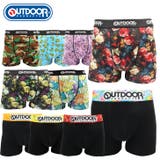 OUTDOOR メンズ ボクサーパンツ5種柄固定 | COMPLETE | 詳細画像1