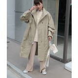 ベージュ | ウェザークロスミリタリーオーバーコート | CORNERS