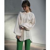 ボリュームスリーブバンドカラーブラウス | CORNERS  | 詳細画像16 