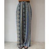 CORNERS by KR エスニックストライプワイドパンツ | CORNERS  | 詳細画像13 