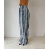 CORNERS by KR エスニックストライプワイドパンツ | CORNERS  | 詳細画像14 