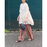 CORNERS by KR エスニックストライプワイドパンツ | CORNERS  | 詳細画像6 