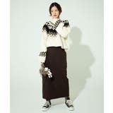 前後2wayノルディック柄ニットカーディガン | CORNERS  | 詳細画像22 