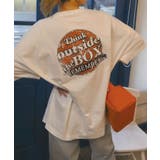 オフホワイト | サークルロゴプリントTシャツ | CORNERS