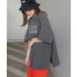 スミクロ | WARNカレッジロゴビッグTシャツ | CORNERS 