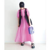 CORNERS by yui ボリュームスリーブバックリボンワンピース | CORNERS | 詳細画像6