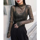 ラメプリーツシアータートルトップス | CORNERS | 詳細画像2