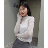 ラメプリーツシアータートルトップス | CORNERS | 詳細画像7