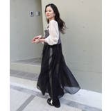 ナイロン×オーガンジーマルチWAYサロペットワンピ | CORNERS  | 詳細画像7 