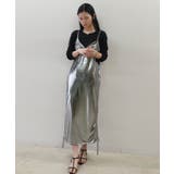 メタリックドロストキャミワンピース | CORNERS  | 詳細画像2 