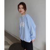 カレッジロゴオーバーサイズトレーナー スウェット STANDARD ロゴ  | CORNERS  | 詳細画像6 