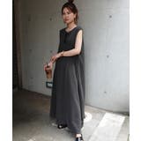 切り替えデザインノースリーブロングワンピース | CORNERS | 詳細画像12