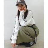 袖ロゴプリント長袖Tシャツ | CORNERS  | 詳細画像6 