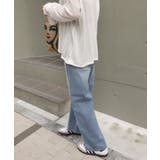 サイドフリンジワイドデニムパンツ | CORNERS  | 詳細画像4 