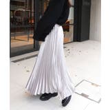 サテンプリーツスカート  | CORNERS  | 詳細画像2 