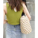 ベージュ | ポップコーンバケツかごバッグ | CORNERS 