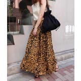 レオパード柄ロングスカート | CORNERS  | 詳細画像22 