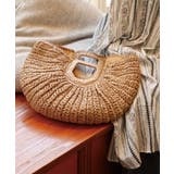 キャメル | ハーフムーンかごバッグ | CORNERS 