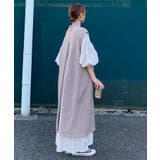 ベージュ | CORNERS by KR 2wayハイネックスリットニットワンピ | CORNERS