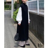 CORNERS by KR 2wayハイネックスリットニットワンピ | CORNERS | 詳細画像4