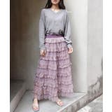 オーガンジー×チュールティアードスカート | CORNERS  | 詳細画像21 