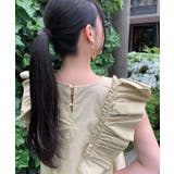 リネンタッチノースリフリルワンピース | CORNERS  | 詳細画像5 