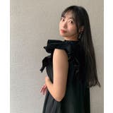 リネンタッチノースリフリルワンピース | CORNERS  | 詳細画像4 
