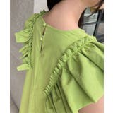 リネンタッチノースリフリルワンピース | CORNERS  | 詳細画像8 