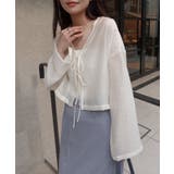 楊柳2wayリボンブラウス | CORNERS | 詳細画像5