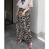 レオパード柄ロングスカート | CORNERS  | 詳細画像5 
