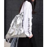 メタリックギャザーナップサック | CORNERS  | 詳細画像2 