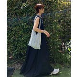 【CORNERS by KR】ショルダータックノースリドッキングワンピース | CORNERS  | 詳細画像17 