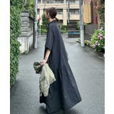 【CORNERS by KR】サイドギャザーシャツワンピース | CORNERS  | 詳細画像9 