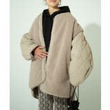 ベージュ | CORNERS by KR 4wayボアキルティングジャケット | CORNERS 