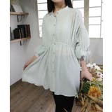 楊柳リボンギャザーブラウス | CORNERS | 詳細画像3