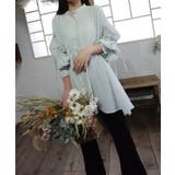 楊柳リボンギャザーブラウス | CORNERS | 詳細画像4