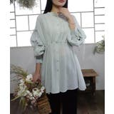 楊柳リボンギャザーブラウス | CORNERS | 詳細画像5