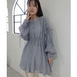 楊柳リボンギャザーブラウス | CORNERS | 詳細画像11