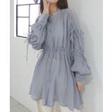 楊柳リボンギャザーブラウス | CORNERS | 詳細画像12