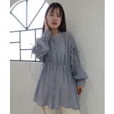 楊柳リボンギャザーブラウス | CORNERS | 詳細画像13