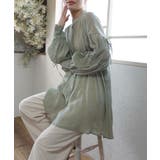 楊柳リボンギャザーブラウス | CORNERS | 詳細画像15