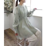 楊柳リボンギャザーブラウス | CORNERS | 詳細画像17