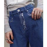 10オンスデニムホイルペイントカーブパンツ | CORNERS  | 詳細画像11 